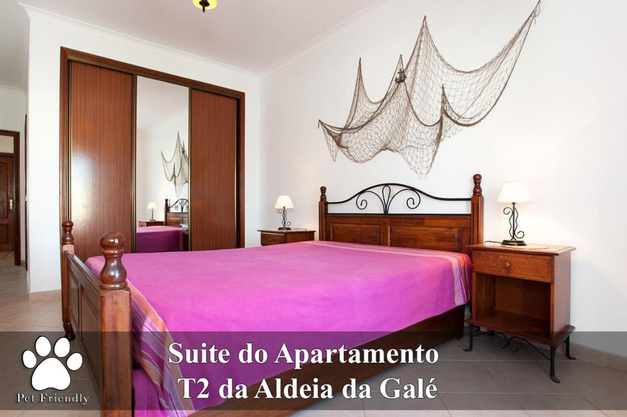 Os Apartamentos A Ramos Na Praia Da Gale Estao Inserido Em Condominio Com Piscina, Fica Apenas A 350 Metros Da Praia Da Gale - Apartamentos Com Ar Condicionado Tanto Nos Quartos Como Na Sala, Smart Tv Com Prime Video E Cozinha Completa Albufeira Exterior foto